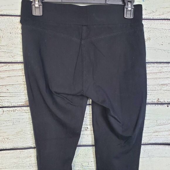 LOFT Women’s Pull-On Skinny Pants Black Ankle Leggings Size Small Stretch Rayon - Picture 4 of 7